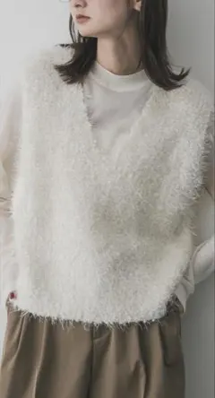 SENSE OF PLACE by URBAN RESEARCH　ニットベスト