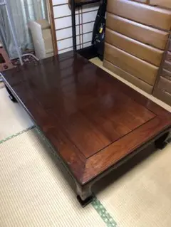 【ピロさん専用】アンティーク　木製座卓　一枚板 ピロさん専用】アンティーク 木製座卓 一枚板 ピロさん専用