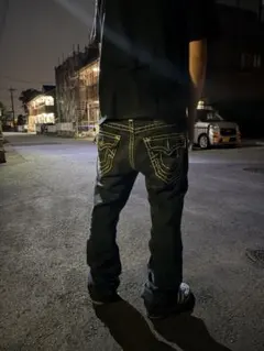 TRUE RELIGION カーキ 激レア super t | Mercari