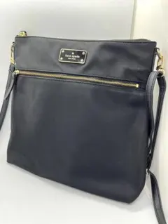 kate spade ブラック ショルダーバッグ
