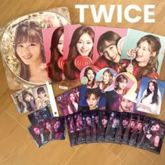 TWICE グッズまとめうり　うちわ　シール　ピンバッジ　カード　クリアファイル