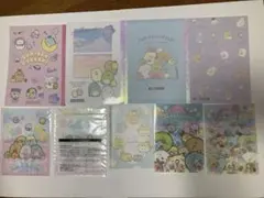 すみっコぐらし じゆうちょうノート方眼ノート交換ノートジッパーバッグミニファイル