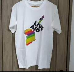 【新品】LIVE AID Tシャツ ライブエイド　バックプリントあり