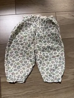花柄コットンパンツ 3-6month 68cm