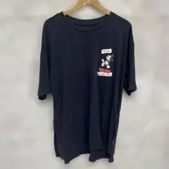 2420番 UNIQLO ミッキーマウス 半袖Tシャツ ネイビー