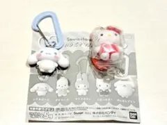 サンリオカラフルカラビナマスコットチャーム　キティ　シナモロール
