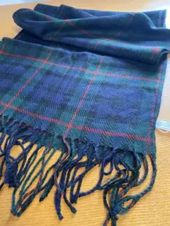 タータンチェックマフラー