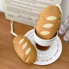 バゲット型収納 エコバッグ パン ブレッド ケース付き 折りたたみ　おしゃれ