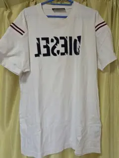 DIESEL Tシャツ ホワイト ロゴプリントのサムネイル