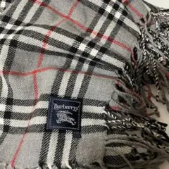 Burberrys グレー チェック ストール