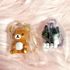 サンエックスユニバース チャーム付きグミ リラックマ 靴下にゃんこ