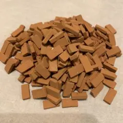 茶色の粘土ブロック 248個セット