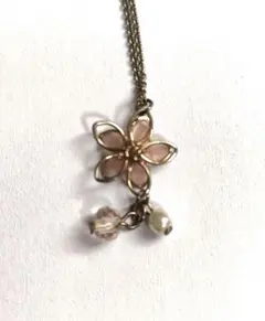 ネックレス　レディース　ピンク