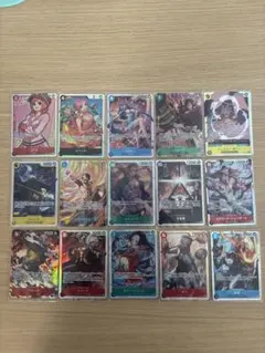 ワンピースカードゲーム　SR SEC パラレル　まとめ売り　15枚