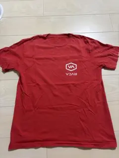 RVCA 赤 スタンダードTシャツ XS