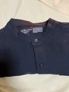 無印良品　スタンドカラーシャツ　長袖