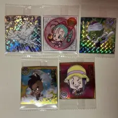 た*し様 ドラゴンボール超戦士シールウエハース15弾　5枚セット　シークレットあ