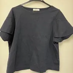 SPICK AND SPAN ネイビー 半袖Tシャツ