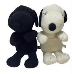 KAWS UNIQLO PEANUTS スヌーピー ぬいぐるみ 2体
