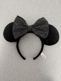 ディズニー　カチューシャ　キラキラ　ミニー