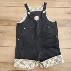 BURBERRYオーバーオール ノバチェック 80cm