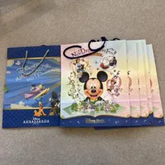 Disney ショップ袋 6枚セット