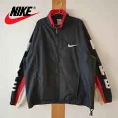 NIKE 90s ナイロンジャケット 袖ロゴ