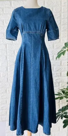 【美品】MOUSSYデニムワンピース✨新垣結衣さんドラマ着用