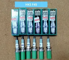 HKS F45 SparkPlug 6本 長期間自宅保管品 未使用のサムネイル