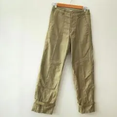 Maison de Beige メゾン ド ベージュ ベイカーパンツ カーキ Mのサムネイル
