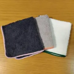 無印良品 残反 ミニハンドタオル 3枚