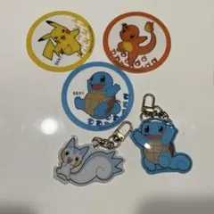 ポケモン アクリルキーホルダー 2個セット