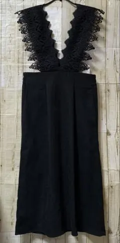 新品　RIVIETTA ブラッシュツイルレース　ジャンスカ　M