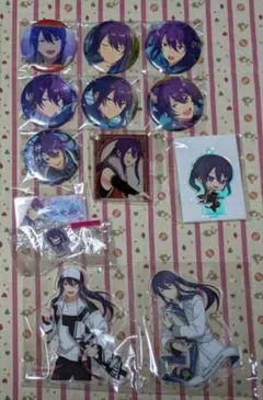 あんスタ 颯馬 缶バッジ アクスタ バナコレ ちみリング