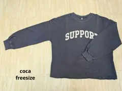coca ロゴ トレーナー スウェット