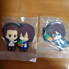 新テニスの王子様、ラバーキーホルダー(不二周助、不二周助＆不二裕太)2個