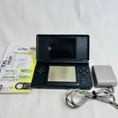 ニンテンドーDS Lite ジェットブラック 本体 互換充電器付
