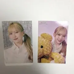 NiziU マユカ　ファンクラブくじ　参加賞ステッカー