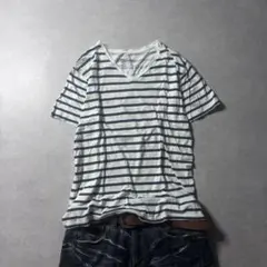 archive striped tee y2k grunge c-boy - メルカリ