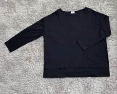 URBAN RESEARCH DOORS 長袖カットソー ネイビー