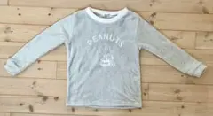 PEANUTS ルームウェアセット ライトグレー
