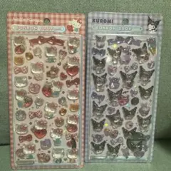 サンリオ ハローキティ・クロミ ボンボンドロップシールセット