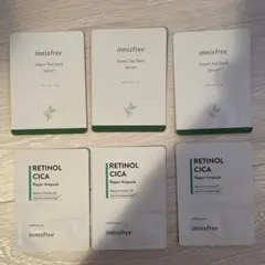 innisfree グリーンティーシードセラム/レチノールCICAリペアアンプル