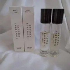 SHOLAYERED 香水セット ホワイト 未開封未使用品2本セット SHOLAYERED 香水セット ホワイト 未開封未使用品2本セット