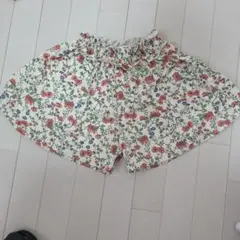 BREEZE 花柄 フリル ハーフパンツ 120cm