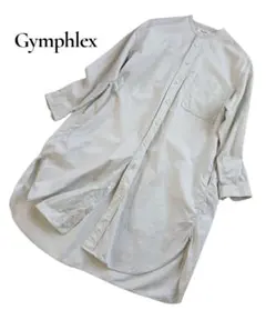 スタンドカラーワンピース