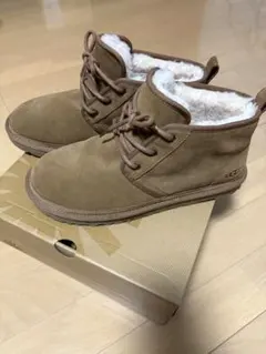 UGG アグ ムートンブーツ 紐付き ブラウン 42 - メルカリ