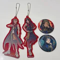 ツイステ ジャミル カリム アクリルチャーム 缶バッジ