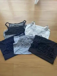 夏物セール☆インナーキャミソール　5点セット