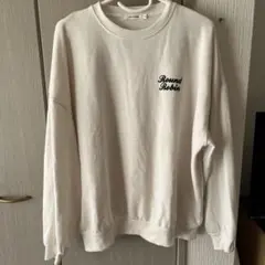 WEGO STANDARD Round Robin スウェット M ホワイト